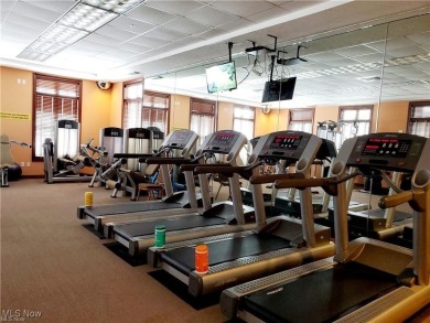 Like Your Own Health Club! Exercise room, pool, tennis, golf on Fox Creek Golf and Racquet Club in Ohio - for sale on GolfHomes.com, golf home, golf lot