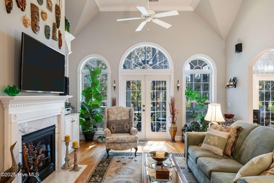 Discover all that this spacious home with exceptional golf & on Members Club At St. James Plantation in North Carolina - for sale on GolfHomes.com, golf home, golf lot