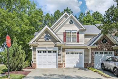 Fabulous end-unit townhome in Raleigh's Brier Creek Country Club on Brier Creek Country Club in North Carolina - for sale on GolfHomes.com, golf home, golf lot