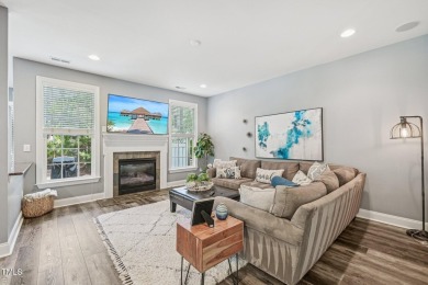 Fabulous end-unit townhome in Raleigh's Brier Creek Country Club on Brier Creek Country Club in North Carolina - for sale on GolfHomes.com, golf home, golf lot