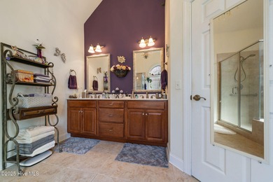 Discover all that this spacious home with exceptional golf & on Members Club At St. James Plantation in North Carolina - for sale on GolfHomes.com, golf home, golf lot