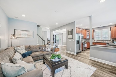 Fabulous end-unit townhome in Raleigh's Brier Creek Country Club on Brier Creek Country Club in North Carolina - for sale on GolfHomes.com, golf home, golf lot