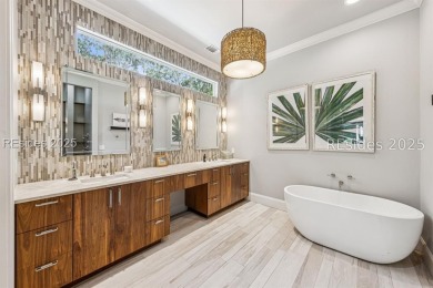 Luxurious features & private lush, landscaped grounds await on Port Royal Golf and Racquet Club in South Carolina - for sale on GolfHomes.com, golf home, golf lot