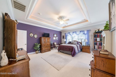 Discover all that this spacious home with exceptional golf & on Members Club At St. James Plantation in North Carolina - for sale on GolfHomes.com, golf home, golf lot