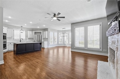 Welcome to this exceptional 1.5-story home in Lionsgate by the on Nicklaus Golf Club At LionsGate in Kansas - for sale on GolfHomes.com, golf home, golf lot