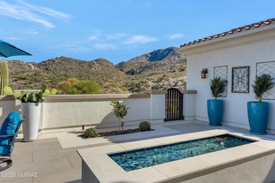 2020 Sonrisa, located in The Preserve, offers mountain & golf on Saddlebrooke Golf Course in Arizona - for sale on GolfHomes.com, golf home, golf lot