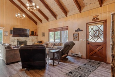 Have you ever seen a mountain cabin with a level driveway and a on Sequoia Woods Country Club in California - for sale on GolfHomes.com, golf home, golf lot