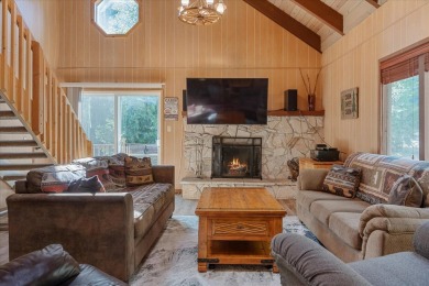 Have you ever seen a mountain cabin with a level driveway and a on Sequoia Woods Country Club in California - for sale on GolfHomes.com, golf home, golf lot