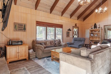 Have you ever seen a mountain cabin with a level driveway and a on Sequoia Woods Country Club in California - for sale on GolfHomes.com, golf home, golf lot