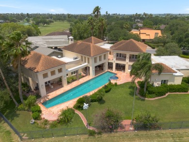 Exquisite 4 bedroom home on the 13th Fairway with lush on Harlingen Country Club in Texas - for sale on GolfHomes.com, golf home, golf lot