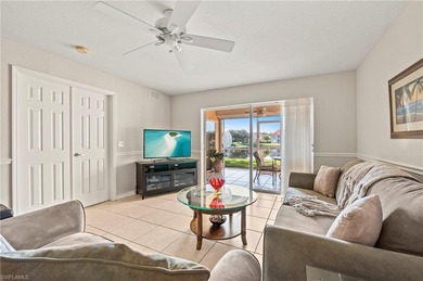 This charming first-floor condo features 2 bedrooms plus a on Bonita Fairways in Florida - for sale on GolfHomes.com, golf home, golf lot