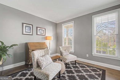 Welcome to this beautifully upgraded 5-bedroom, 5 full bathroom on Hamilton Mill Golf Club in Georgia - for sale on GolfHomes.com, golf home, golf lot