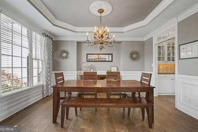 Welcome to this beautifully upgraded 5-bedroom, 5 full bathroom on Hamilton Mill Golf Club in Georgia - for sale on GolfHomes.com, golf home, golf lot