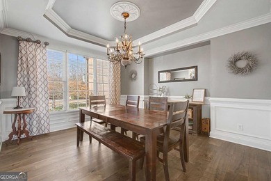 Welcome to this beautifully upgraded 5-bedroom, 5 full bathroom on Hamilton Mill Golf Club in Georgia - for sale on GolfHomes.com, golf home, golf lot