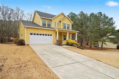 This only 7-year-old home offers exceptional space and on Creekside Golf and Country Club in Georgia - for sale on GolfHomes.com, golf home, golf lot