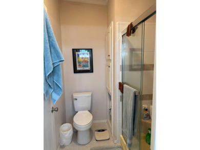 This lovely, 3 bedroom, 2 bath manufactured home is located in on Pine Lakes Country Club in Florida - for sale on GolfHomes.com, golf home, golf lot