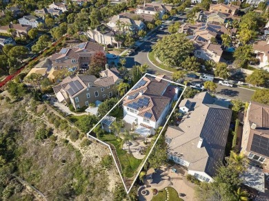 Perched on a premium elevated lot, this remarkable home offers on La Costa Resort and Spa in California - for sale on GolfHomes.com, golf home, golf lot