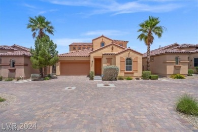 Nestled on the golf course inside gated desert oasis of Lake Las on Falls Golf Course in Nevada - for sale on GolfHomes.com, golf home, golf lot