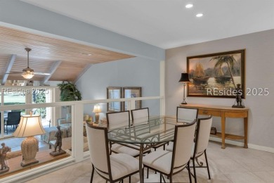 Spacious 3 Bed, 3 Bath Villa with Stunning Golf Views  Prime on Harbour Town Golf Links in South Carolina - for sale on GolfHomes.com, golf home, golf lot
