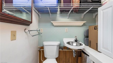 A golf cart is included, offering convenient access around the on The Rookery At Marco in Florida - for sale on GolfHomes.com, golf home, golf lot