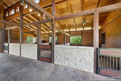 Discover this equestrian estate, nestled on 9.48 fully fenced on The Clubs of Cordillera Ranch in Texas - for sale on GolfHomes.com, golf home, golf lot