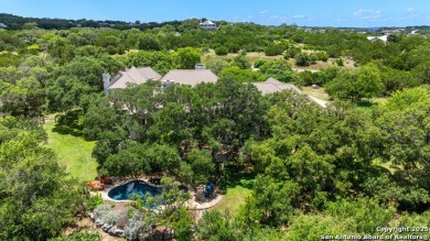 Discover this equestrian estate, nestled on 9.48 fully fenced on The Clubs of Cordillera Ranch in Texas - for sale on GolfHomes.com, golf home, golf lot