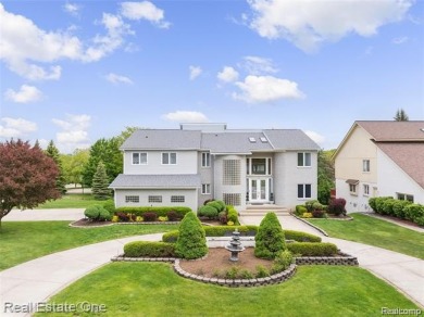 Magnificent, contemporary style Colonial 6 bedrooms (2 in Fin on Tam O Shanter Country Club in Michigan - for sale on GolfHomes.com, golf home, golf lot