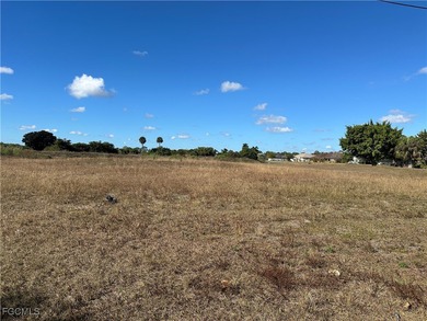 Very rare half-acre residential lot located on a golf course on Mirror Lakes Golf Club in Florida - for sale on GolfHomes.com, golf home, golf lot