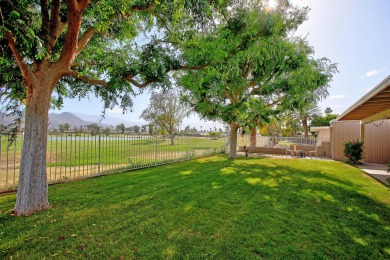 This home has a panoramic, south facing,  golf course and lake on Palm Desert Country Club in California - for sale on GolfHomes.com, golf home, golf lot