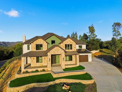 Brand new construction in the highly desirable San Diego Country on San Vicente Inn and Golf Club in California - for sale on GolfHomes.com, golf home, golf lot
