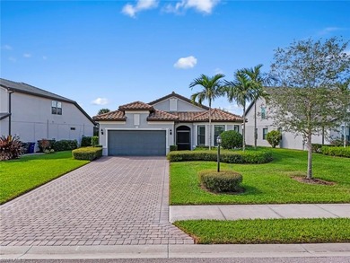 Welcome to this beautifully maintained 2-bedroom plus den on Old Corkscrew Golf Club in Florida - for sale on GolfHomes.com, golf home, golf lot