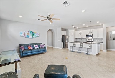 Welcome to this beautifully maintained 2-bedroom plus den on Old Corkscrew Golf Club in Florida - for sale on GolfHomes.com, golf home, golf lot