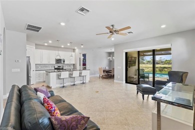 Welcome to this beautifully maintained 2-bedroom plus den on Old Corkscrew Golf Club in Florida - for sale on GolfHomes.com, golf home, golf lot