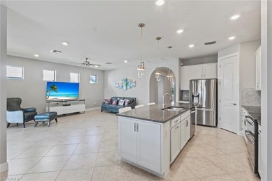 Welcome to this beautifully maintained 2-bedroom plus den on Old Corkscrew Golf Club in Florida - for sale on GolfHomes.com, golf home, golf lot