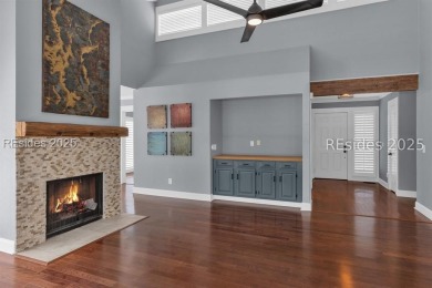 Welcome to this charming 2 bedroom, 2 bath end-unit villa on Sea Pines Golf and Resort  in South Carolina - for sale on GolfHomes.com, golf home, golf lot