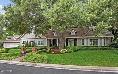 Fabulous custom, single-story home located on the 6th tee of the on North Ranch Country Club in California - for sale on GolfHomes.com, golf home, golf lot