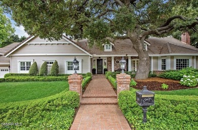 Fabulous custom, single-story home located on the 6th tee of the on North Ranch Country Club in California - for sale on GolfHomes.com, golf home, golf lot