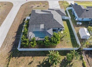 This home is a newer construction (built in 2022), offering on Burnt Store Golf Club in Florida - for sale on GolfHomes.com, golf home, golf lot