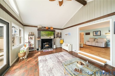 Embrace the art of waterfront living in this timeless retreat on Indian Creek Yacht and Country Club in Virginia - for sale on GolfHomes.com, golf home, golf lot