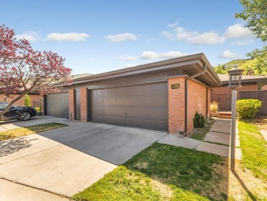 Experience serene living in this beautiful end-unit townhome on Bountiful Ridge Golf Course in Utah - for sale on GolfHomes.com, golf home, golf lot