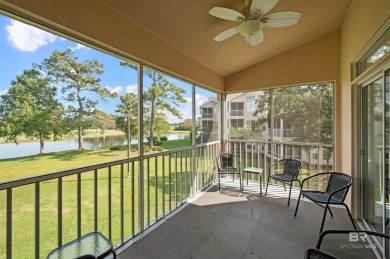 Great 2nd floor unit with Huge screened porch overlooking the on Craft Farms - Cypress Bend in Alabama - for sale on GolfHomes.com, golf home, golf lot