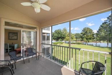 Great 2nd floor unit with Huge screened porch overlooking the on Craft Farms - Cypress Bend in Alabama - for sale on GolfHomes.com, golf home, golf lot