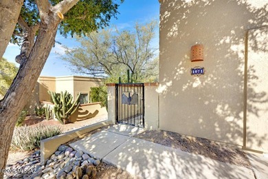 Prestigious El Conquistador Patio Home adjacent to the Hilton El on Pusch Ridge Golf Course in Arizona - for sale on GolfHomes.com, golf home, golf lot