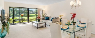 South Facing Ground Floor Condo with Sunny Views of the 15th on Boca Delray Golf and Country Club in Florida - for sale on GolfHomes.com, golf home, golf lot