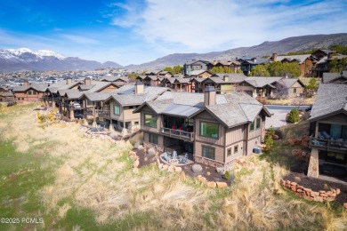Experience mountain modern living in this 4-bedroom, 3 on Red Ledges Golf Club in Utah - for sale on GolfHomes.com, golf home, golf lot