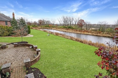 Situated on a premium lot and located in highly sought after on Old Oak Country Club in Illinois - for sale on GolfHomes.com, golf home, golf lot