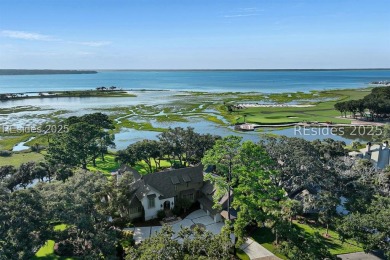 5 Marsh Drive offers a rare combination of privacy, views, and on Harbour Town Golf Links in South Carolina - for sale on GolfHomes.com, golf home, golf lot