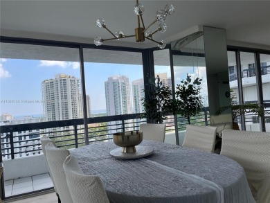 This elegant and bright corner 2-bedroom, 2-bath condo features on Turnberry Isle Resort and Club in Florida - for sale on GolfHomes.com, golf home, golf lot
