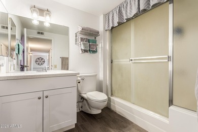 Beautiful ground-floor home perfectly situated on the golf on Hillcrest Golf Club in Arizona - for sale on GolfHomes.com, golf home, golf lot