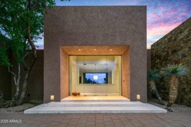 Experience unparalleled Desert Contemporary living in this on Desert Mountain Golf Club - Renegade Course in Arizona - for sale on GolfHomes.com, golf home, golf lot